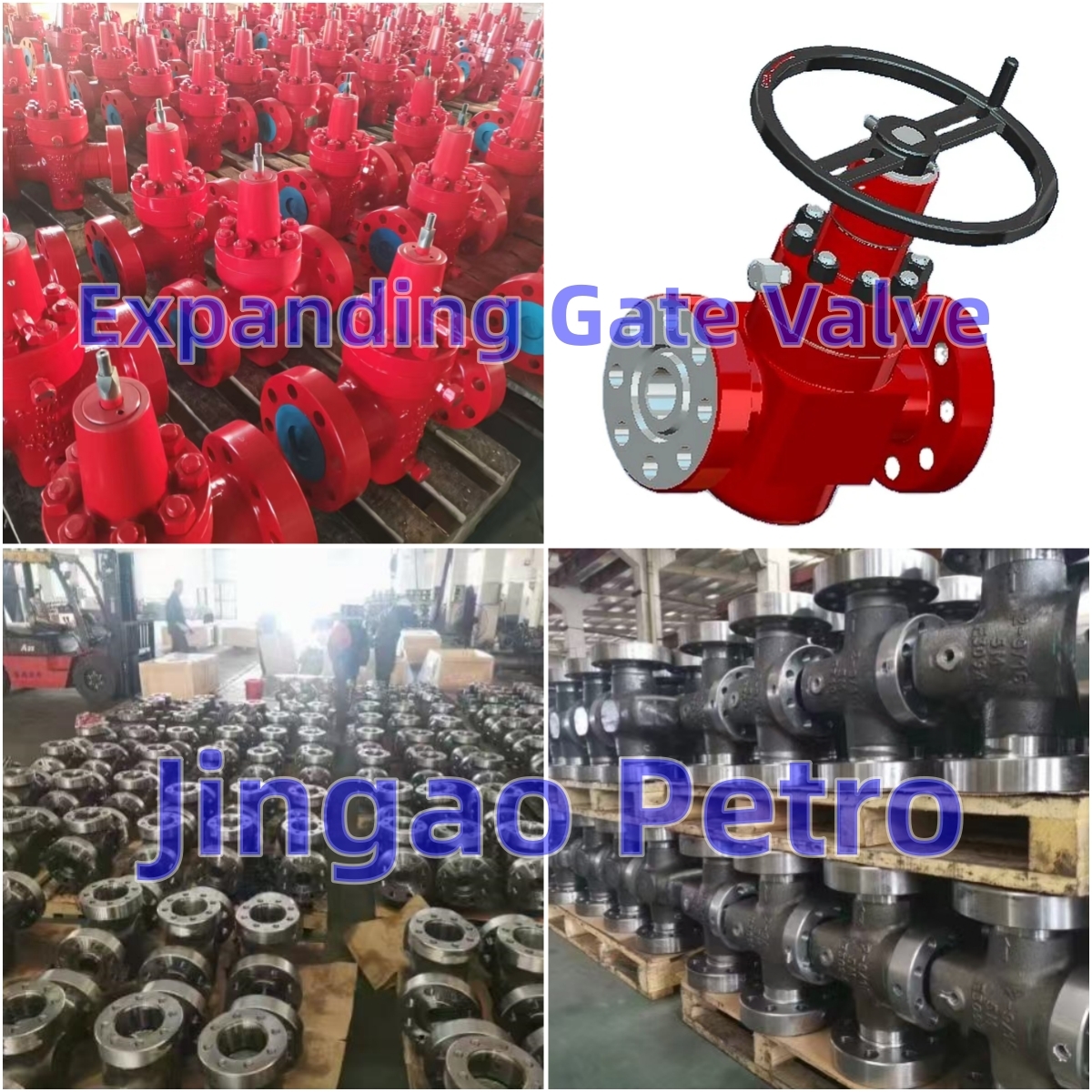 jingao api6a expanding gate valve