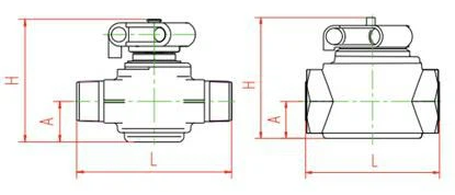 Fig1502 thread plug valve